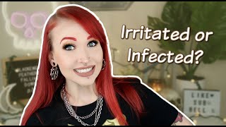 Is Your Piercing INFECTED or IRRITATED [upl. by Gunn283]