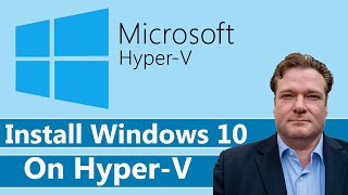 How to install windows 10 on Hyperv 2021 [upl. by Afatsuom]