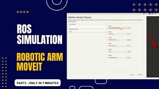 Part 1 ROS Tutorial Simulation of Robotic Arm Using Gazebo MoveIt amp RVizKinetic amp Melodicമലയാളം [upl. by Assadah]