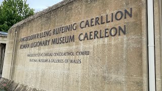 Caerleon Roman Fortress amp Baths  Including Caerleon Wood Sculptures [upl. by Alaecim]