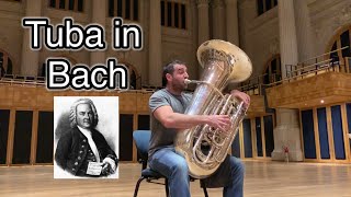 Bach Cello Suíte 2  Sarabande  tuba solo [upl. by Sev]