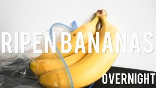 How To Ripen a Banana Overnight [upl. by Laehcor]