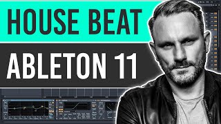 Ableton Live 11  How To Create A House Beat Beginners Tutorial [upl. by Ynettirb]