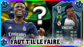 FIFA 22  SBC VINICIUS JR POTM LIGA  FAUT IL LE FAIRE [upl. by Audres]