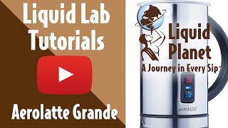 Liquid Lab  Aerolatte Grande Milk Frother [upl. by Narcis]