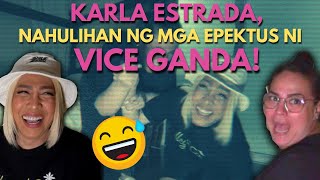 KARLA ESTRADA NAHULIHAN NG MGA EPEKTUS NI VICE GANDA [upl. by Fortune]