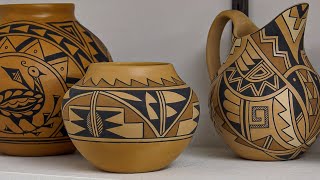 Native American Pottery Making [upl. by Ilac850]