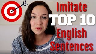 How to Pronounce TOP 10 English Sentences [upl. by Edithe92]