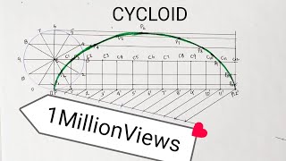 Cycloid Engineering Drawing [upl. by Pacheco]