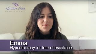 OVERCOME ESCALAPHOBIA A FEAR OF ESCALATORS USING HYPNOSIS [upl. by Enerehs193]