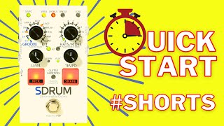 Digitech Sdrum Drum Machine Guitar Pedal Youtube shorts [upl. by Ingles]