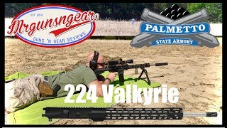 Palmetto State Armory 224 Valkyrie AR15 Upper Receiver Best Long Distance AR15 Option [upl. by Suoirad]