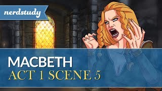 Macbeth Summary Act 1 Scene 5  Nerdstudy [upl. by Aurthur]