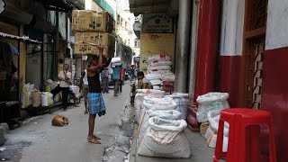 Walking in Kolkata  India [upl. by Kristofor]