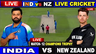 🔴Last 3 Over INDIA vs New Zealand LIVE [upl. by Lawley]