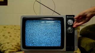 Vintage TV with Static [upl. by Ennaear]