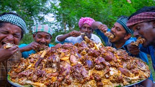 PESHAWARI CHAWAL  Pakistan Special Golden Pulao Recipe Cooking in Indian Village  Mutton Recipes [upl. by Abisia153]