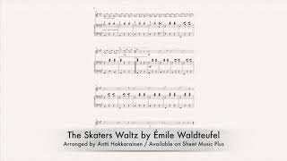 The Skaters Waltz  Violin amp Piano [upl. by Ynnavoeg738]