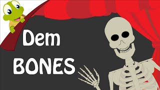 Dem Bones Skeleton Dance Dry Dancing Bones  Popular Nursery Rhyme [upl. by Julina]