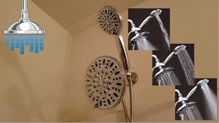 Aquadance 3328 Premium High Pressure Rainfall Combo Showerhead Combo [upl. by Atronna680]