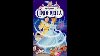 Opening to Cinderella VHS 1995 Version 1 [upl. by Elorac]