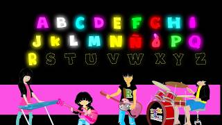 Spanish ABC song for kids Alfabeto en español El abecedario [upl. by Abdella450]