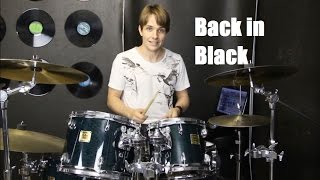 Learn Drums to Back in Black by ACDC [upl. by Halyhs]