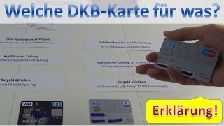 DKB Karten ⇒ Giro oder Visa Card nutzen [upl. by Alverta]