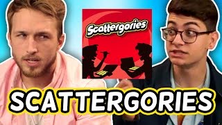 WE PLAY SCATTERGORIES Squad Vlogs [upl. by Akcinehs]