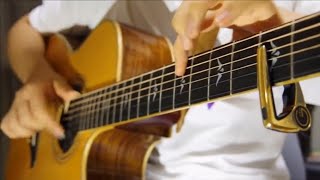 Purple Rain  Prince  Kent Nishimura  Fingerstyle Guitar [upl. by Naehs151]