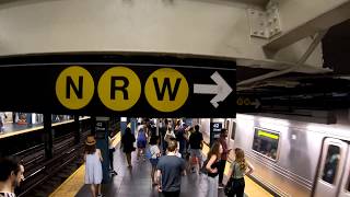 ⁴ᴷ The Busiest NYC Subway Station Times Square–42nd StreetPort Authority Bus Terminal [upl. by Nnayelhsa]