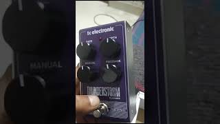 TC Electronic Thunderstorm Flanger Unboxing [upl. by Sayer]