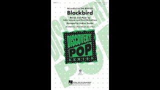 Blackbird 3Part Mixed Choir  Arranged by Audrey Snyder [upl. by Aicat968]