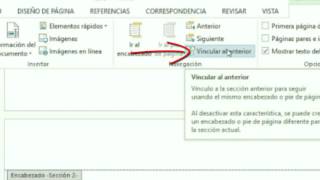 COMO ENUMERAR PAGINAS EN WORD DESDE LA PAGINA QUE QUIERAS [upl. by Aicnelev]