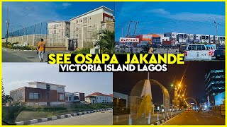 LAGOS NIGERIA  IKATE  OSAPA  JAKANDE LEKKI  VICTORIA ISLAND [upl. by Mackintosh]