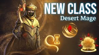 Frostborn  New Class Desert Mage very op [upl. by Josler]