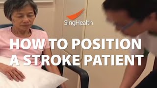 How To Position A Stroke Patient [upl. by Raouf]