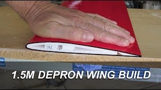 Depron wing build [upl. by Introk]