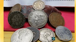 LAS 10 MONEDAS MAS VALIOSAS nikel y cobré México [upl. by Nej875]