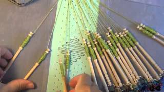 Video 84 Beginner bobbin lace tutorial [upl. by Yrred903]