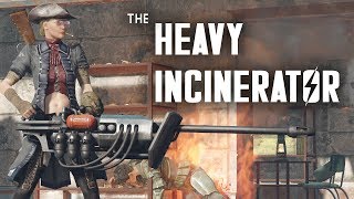 The Heavy Incinerator  Crucible a Creation Club Update for Fallout 4 [upl. by Jeffie]