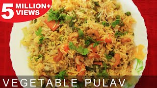 Vegetable Pulao  Quick amp Easy To Make Main Course Recipe  Easy Rice Recipes  Kanaks Kitchen [upl. by Cleland]