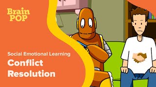 Conflict Resolution How to Settle Your Differences Fairly  BrainPOP [upl. by Merrile476]