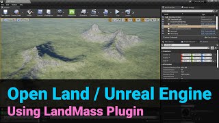 Getting Started with Unreal Engine Landmass plugin to create spline based terrains [upl. by Larok153]