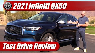 2021 Infiniti QX50 Test Drive Review [upl. by Wootan]