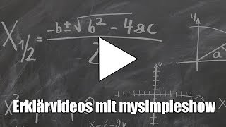 Erklärvideos 🎞️ mit mysimpleshow selbst erstellen 📹  Komplexe Dinge einfach erklären [upl. by Polinski]