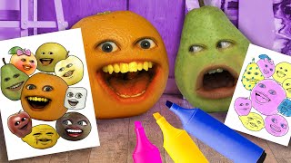 Annoying Orange  The 3 Marker Challenge [upl. by Jeremiah]