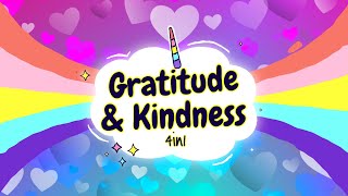 Sleep Meditation for Children  GRATITUDE amp KINDNESS 4in1  Kids Bedtime Meditation [upl. by Ettenahs]