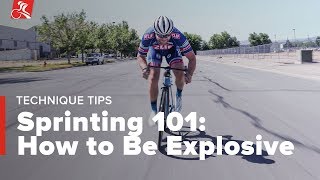 Sprinting 101 How to Be Explosive [upl. by Aytak88]