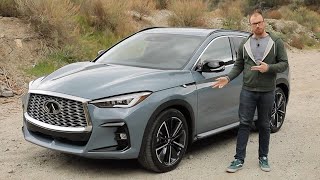 2022 Infiniti QX55 Test Drive Video Review [upl. by Shiff]